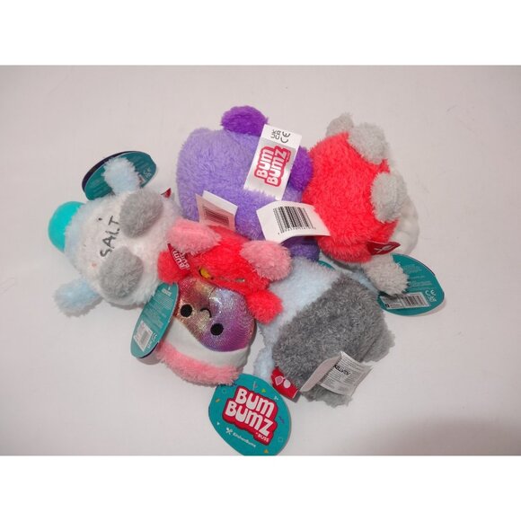 Bum Bumz 4.5" Pixie Cabel Bonnie Samara Phoenix Animal Kitchen Stuff Plush Toy - Picture 13 of 13